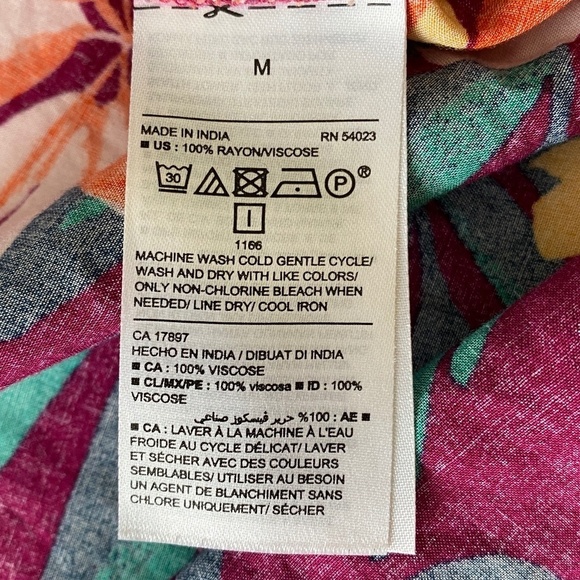 Old Navy Women's Maroon Sleeveless V-neck Lightweight Summer Dress Size Medium - Picture 6 of 11